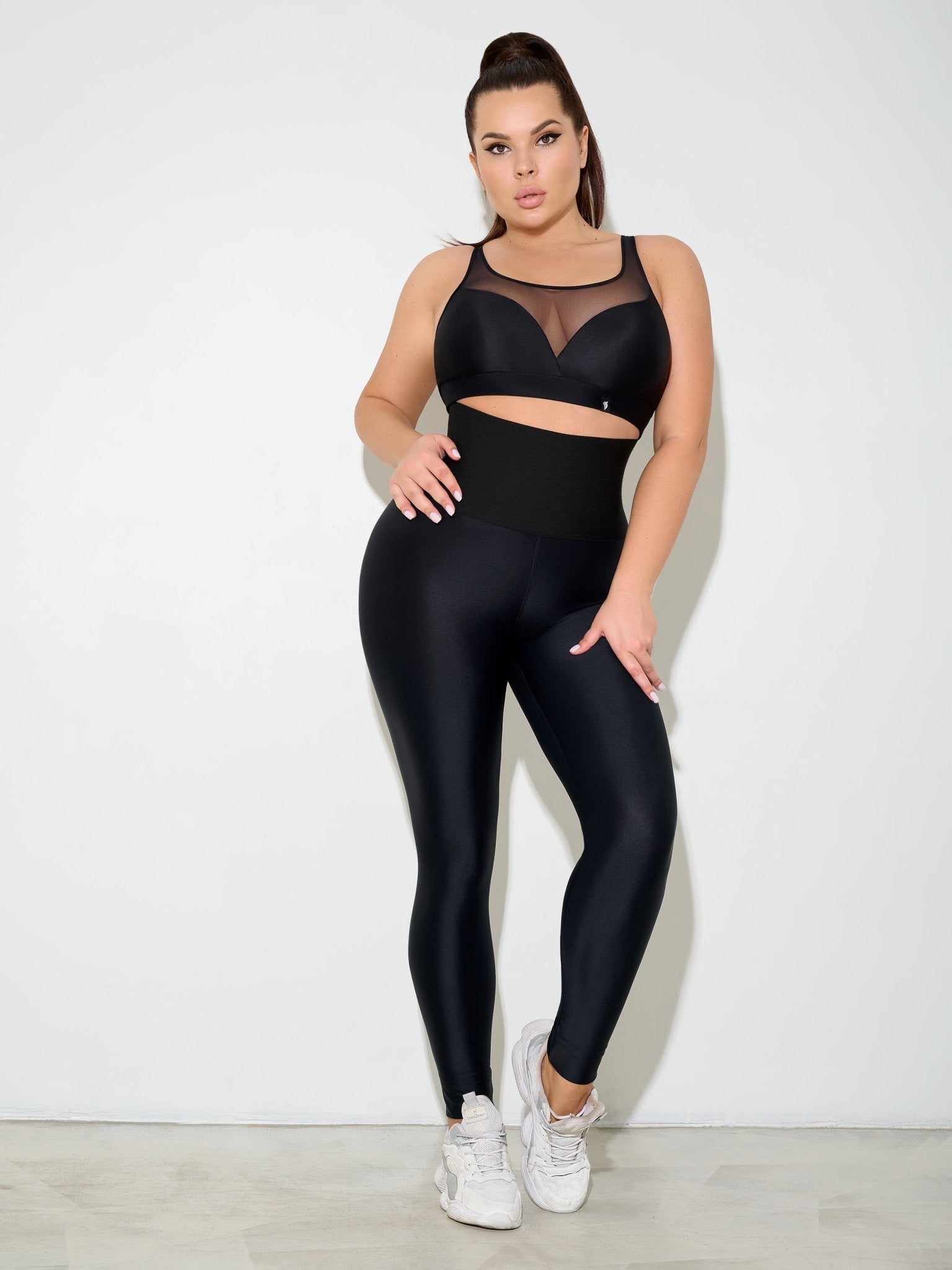 Leggings Bona Compressed Black - Bona Fide