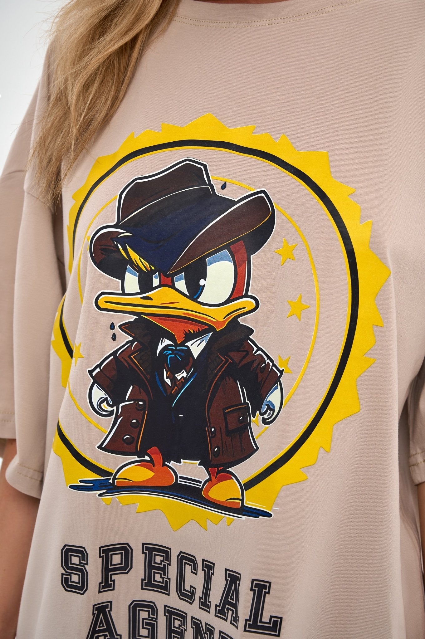 Oversize T-shirt Agent Duck - One size - Bona Fide