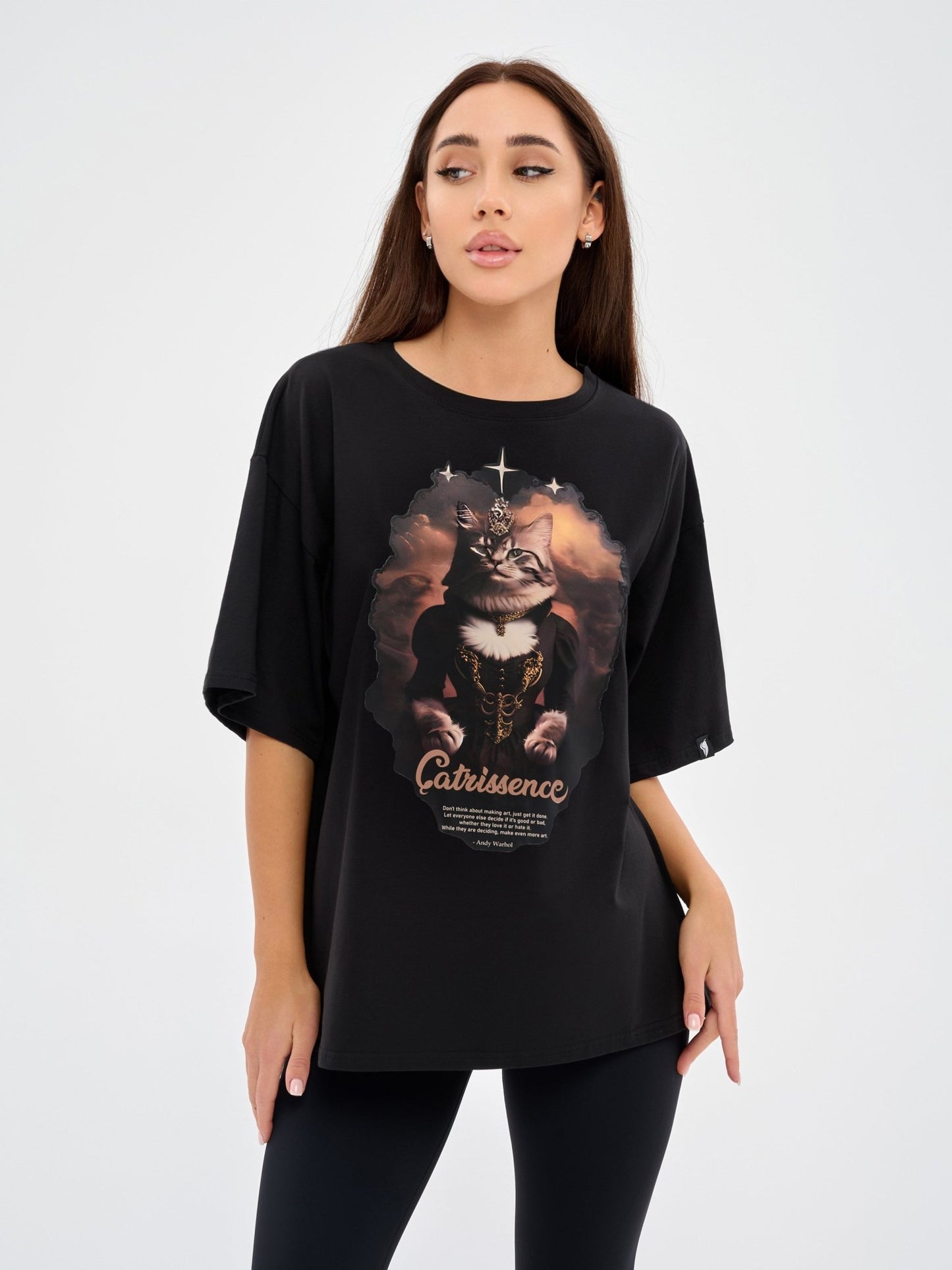 Oversize T-shirt Catrissence - One Size - Bona Fide