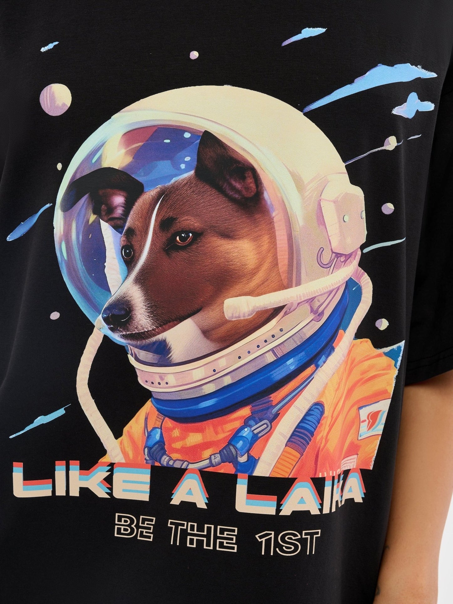 Oversize T-shirt Laika - One Size - One size - Bona Fide