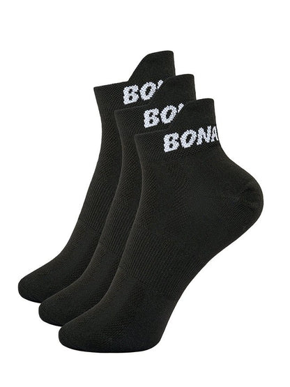 Socks Black (3 pairs) - Bona Fide