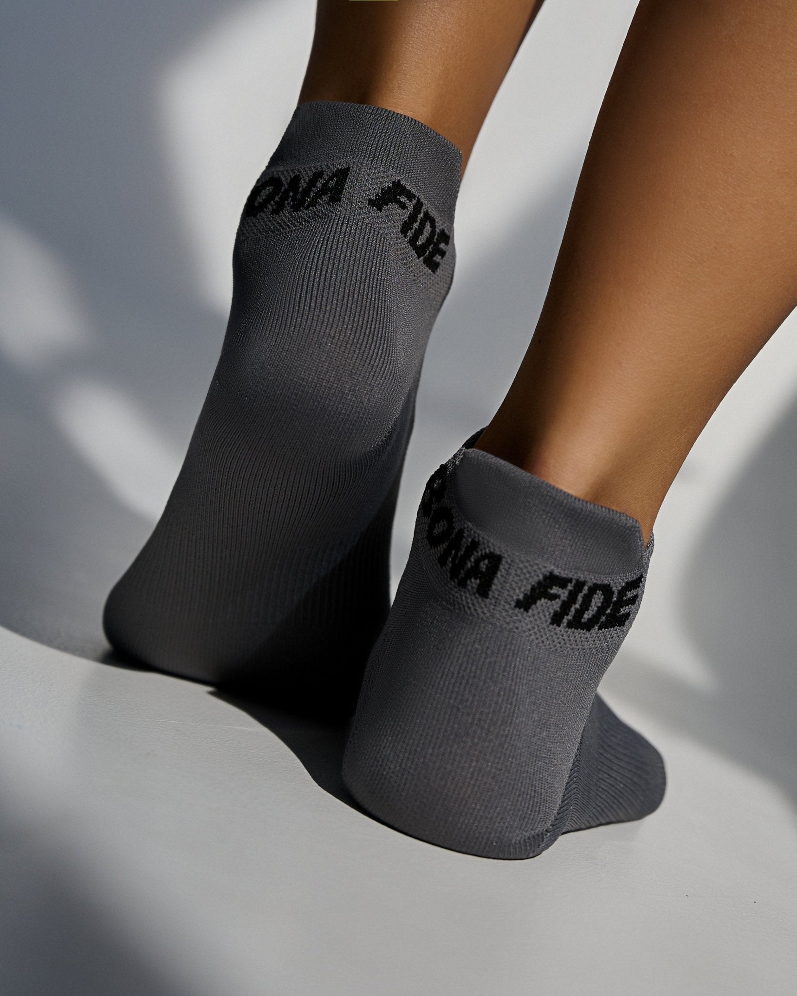 Socks Gray (3 pairs) - Bona Fide