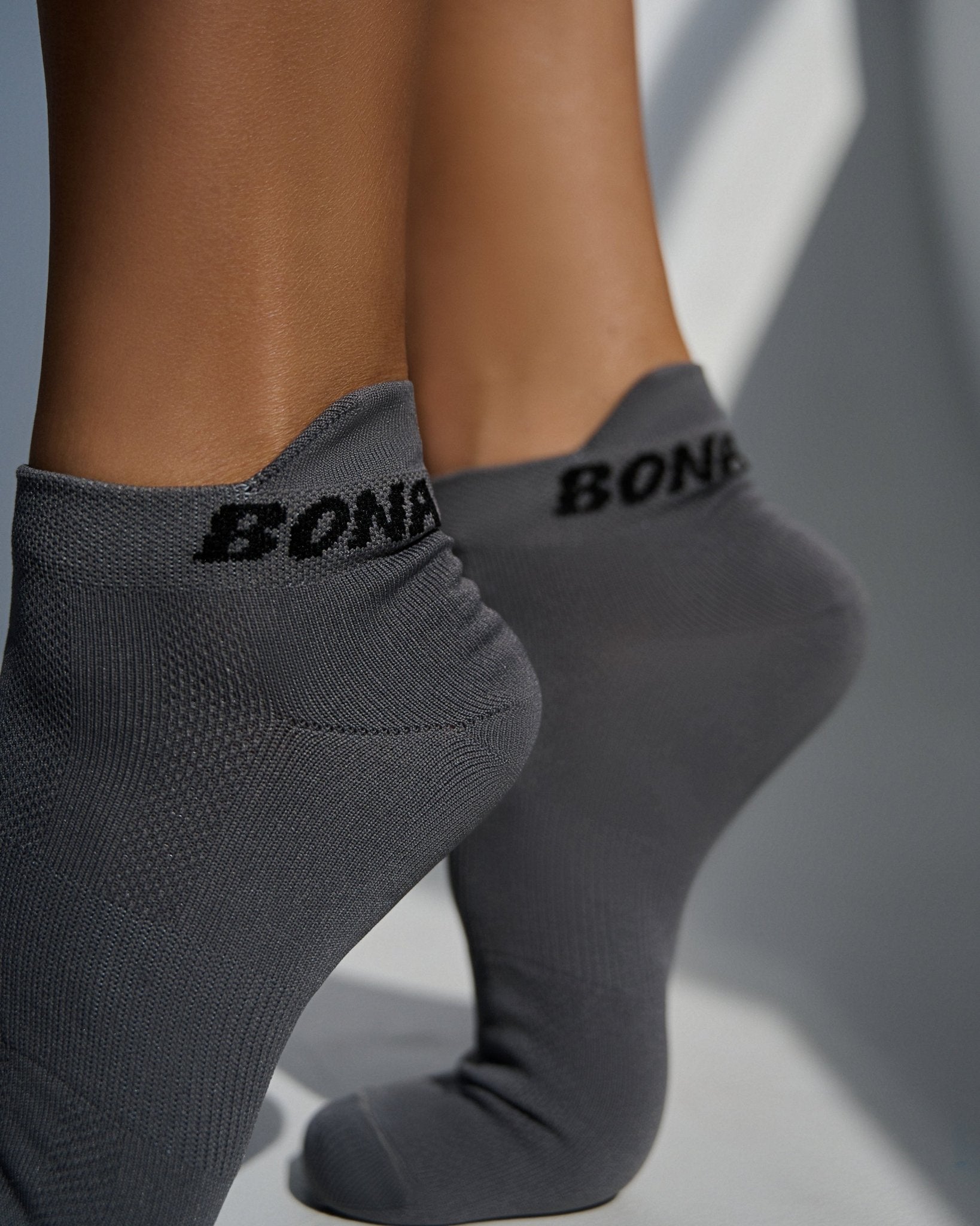 Socks Gray (3 pairs) - Bona Fide