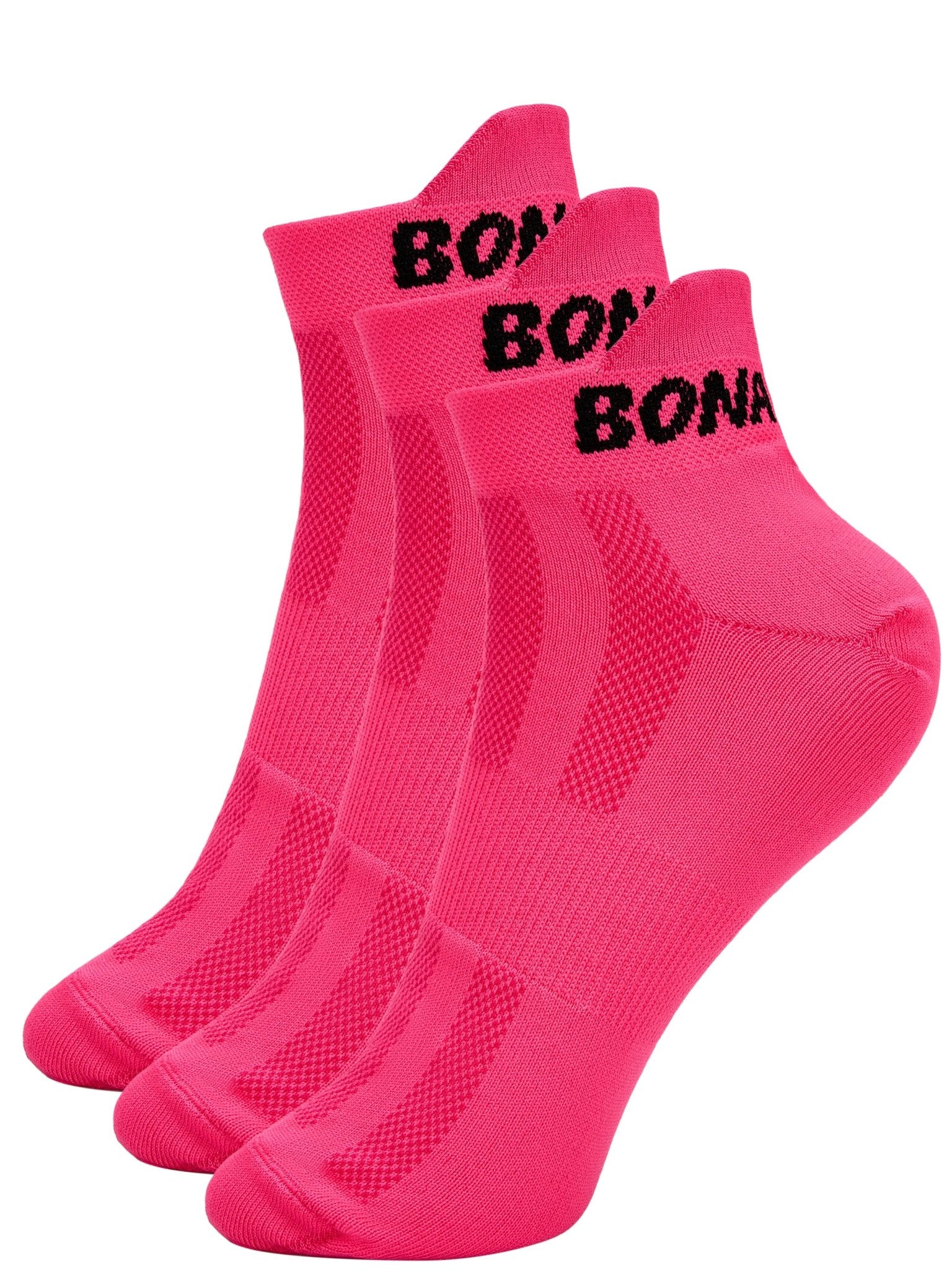 Socks Pink (3 pairs) - Bona Fide