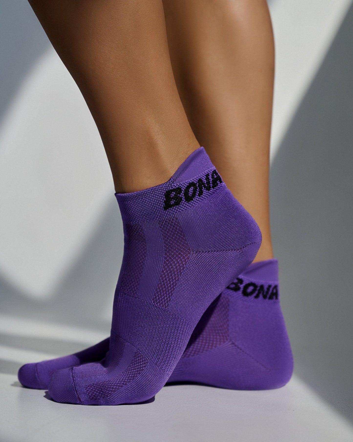 Socks Violet (3 pairs) - Bona Fide