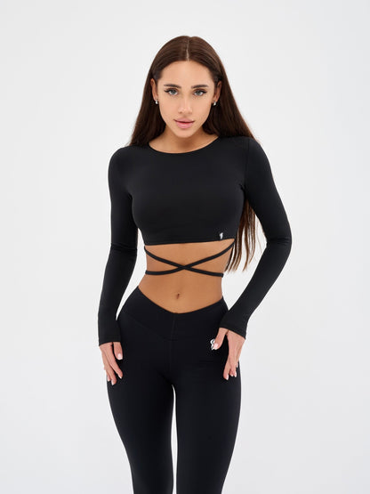 Workout Top Mini Rash X Black - Bona Fide