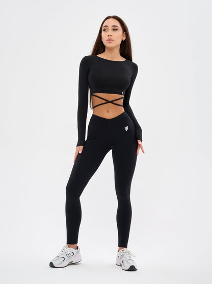 Workout Top Mini Rash X Black - Bona Fide